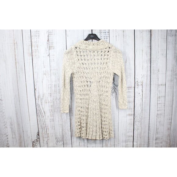 Soft Surroundings Teresa Crochet Cardigan Cream Size Medium - Picture 2 of 10